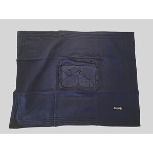 Jeep Branded Pillow Sham Cover Navy Blue NEW Standard Size RARE Pocket Camping